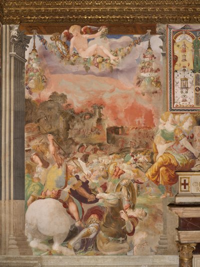 The Rout of the Volscii by Francesco de Rossi Salviati Cecchino